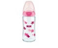 NUK ΜΠΙΜΠΕΡΟ ΓΥΑΛΙΝΟ 240ml ΣΙΛ. FIRST CHOICE PLUS TEMP. CONTROL