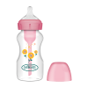 Μπιμπερό πλαστικό Options+ (Φ.Λ.) 270 ml Ροζ – Dr.Brown’s