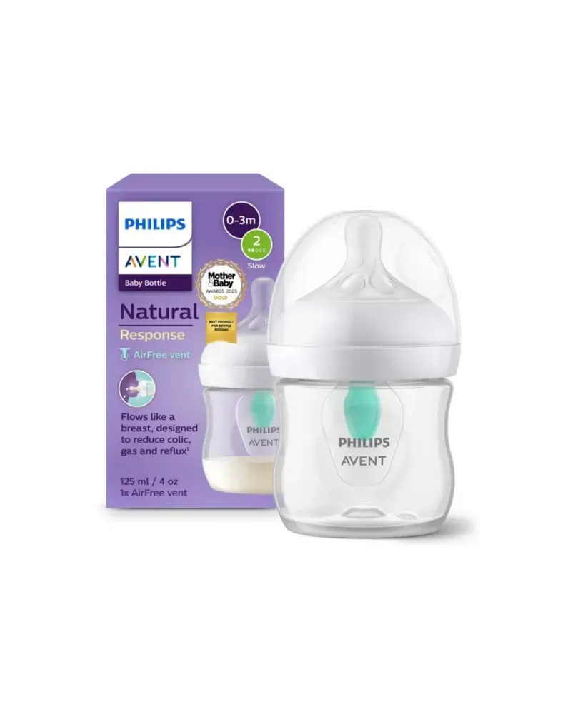 Μπιμπερό Philips Avent Natural Response 0m+ με βαλβίδα AirFree Vent SCY670/01
