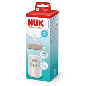 NUK ΜΠΙΜΠΕΡΟ PERFECT MATCH PP 260ml TEMP.CONTROL MONKEY