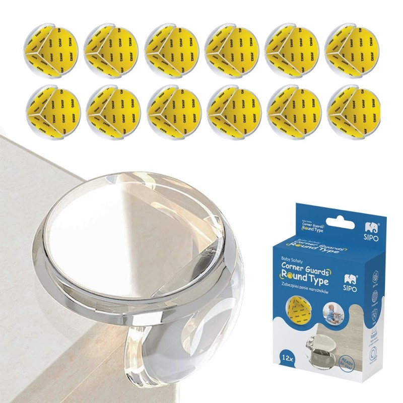 ΣΤΡΟΓΓΥΛΑ ΠΡΟΣΤΑΤΕΥΤΙΚΑ ΓΩΝΙΩΝ ΔΙΑΦΑΝΑ 12ΤΜΧ