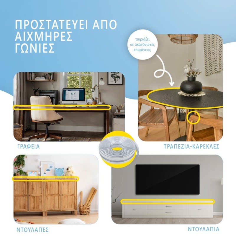 ΠΡΟΣΤΑΤΕΥΤΙΚΗ ΤΑΙΝΙΑ ΕΠΙΦΑΝΕΙΩΝ ΔΙΑΦΑΝΟ/ΛΕΥΚΟ