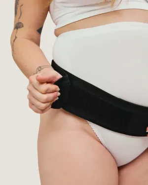 Ρυθμιζόμενη Ζώνη Υποστήριξης με Velcro black S/M