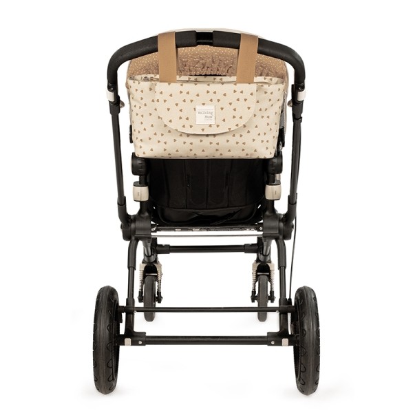 WALKING MUM POPPY OLIVE CINNAMON HEARTS ΟΡΓΑΝΩΤΗΣ ΚΑΡΟΤΣΙΟΥ