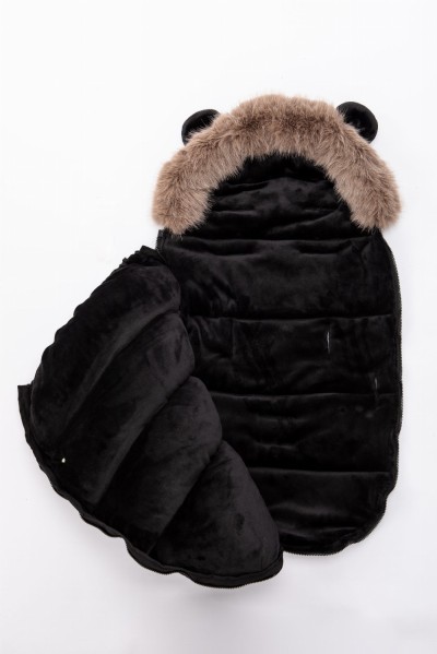 FreeOn χειμερινός ποδόσακος Arctic black