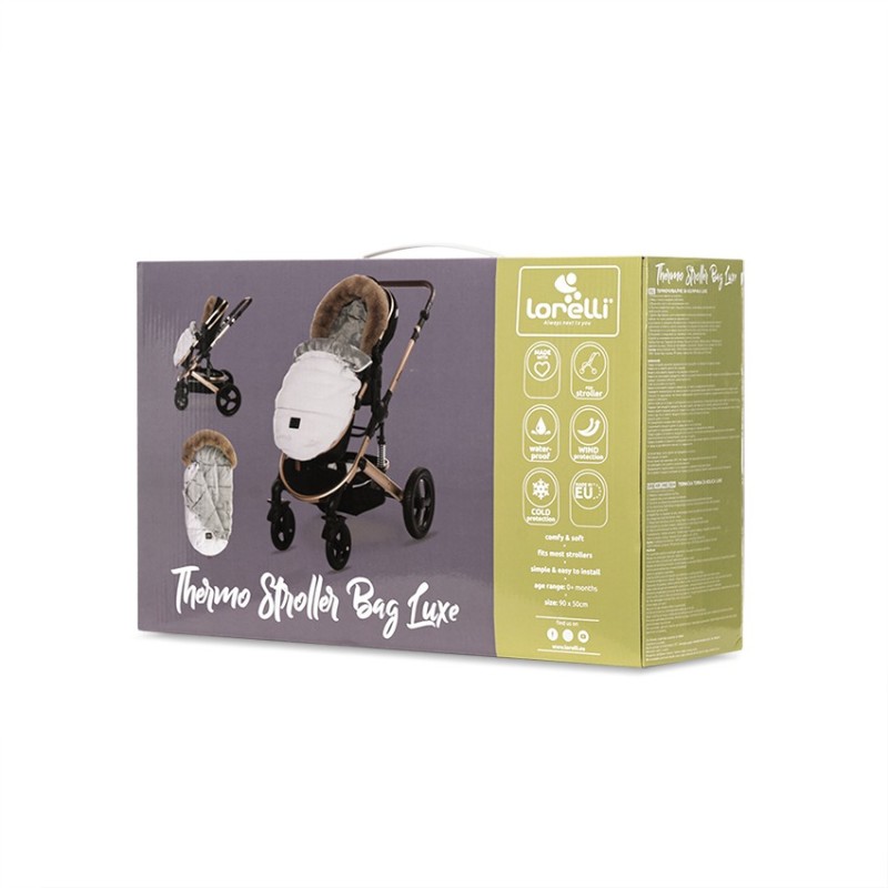 THERMO STROLLER BAG LYXE GREY
