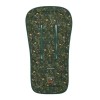 Anti-sweat stroller liner Secret Garden Green