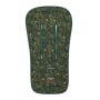 Anti-sweat stroller liner Secret Garden Green