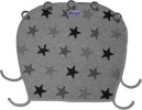 Ηλιοπροστασία καροτσιού UPF50+ Grey Stars