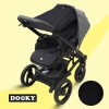 Dooky Ηλιοπροστασία καροτσιού UPF50+ Black Dooky Ηλιοπροστασία καροτσιού UPF50+ Black