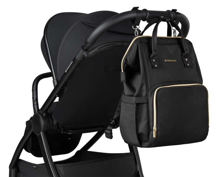 Mama bag Siena Black & Gold