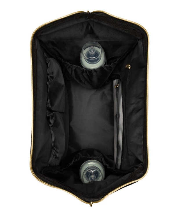 Mama bag Siena Black & Gold