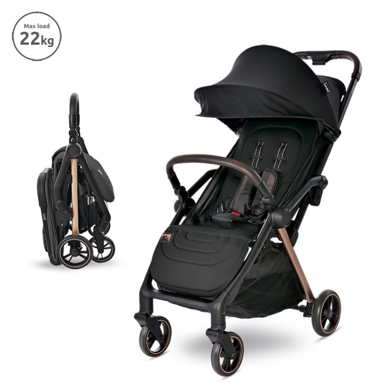 LORET BLACK JASPER 22kg AUTOFOLDING BABY STROLLER ΚΑΡΟΤΣΙ