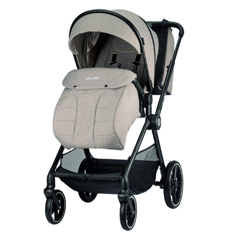 COCCOLLE LISSIA 2in1 BUTTERNUT BEIGE TRAVEL SYSTEM ΚΑΡΟΤΣΙ+PORT-