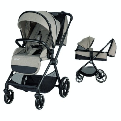 COCCOLLE LISSIA 2in1 BUTTERNUT BEIGE TRAVEL SYSTEM ΚΑΡΟΤΣΙ+PORT-