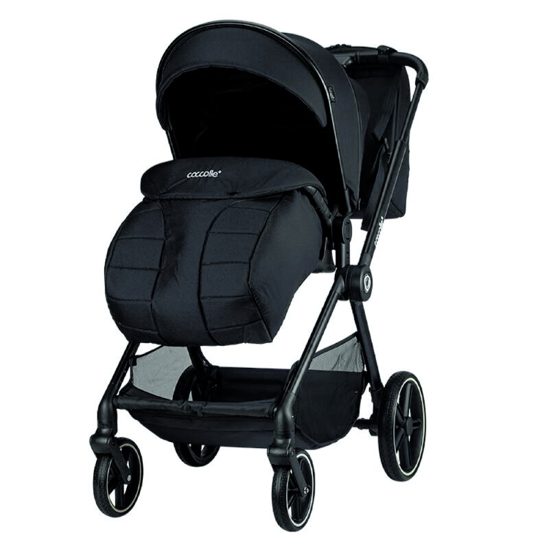 COCCOLLE LISSIA 2in1 ANTHRACITE TRAVEL SYSTEM ΚΑΡΟΤΣΙ+PORT-BEBE