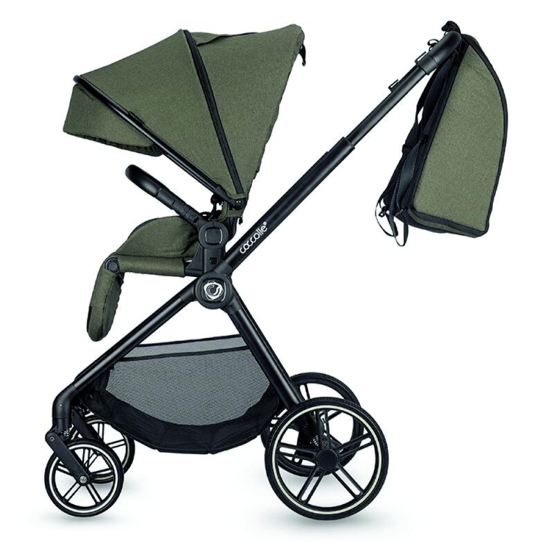 COCCOLLE LISSIA 2in1 MOSS GREEN TRAVEL SYSTEM ΚΑΡΟΤΣΙ+PORT-BEBE