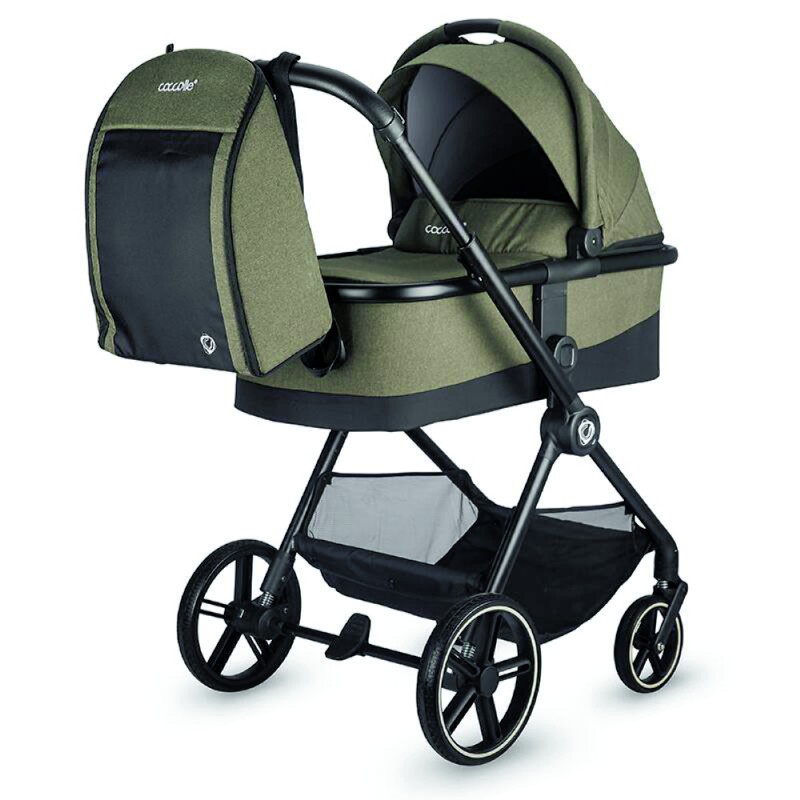 COCCOLLE LISSIA 2in1 MOSS GREEN TRAVEL SYSTEM ΚΑΡΟΤΣΙ+PORT-BEBE