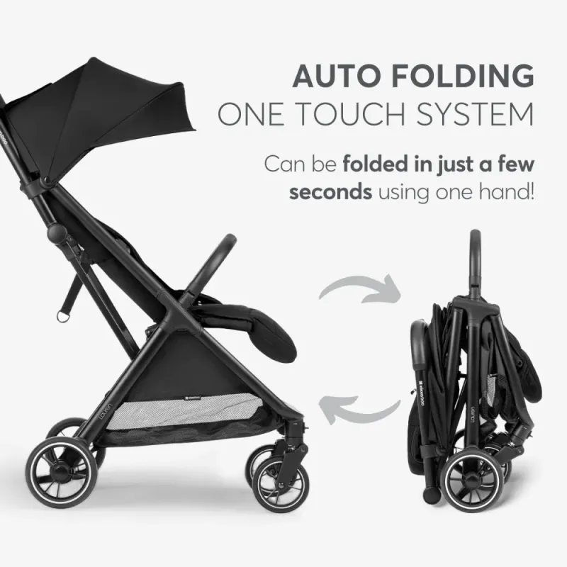 ΚΑΡΟΤΣΙ ΒΟΛΤΑΣ AUTOFOLDING LAUREN 2025 BLACK 