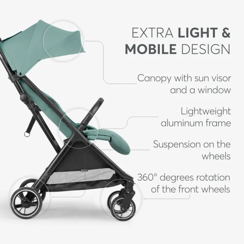 ΚΑΡΟΤΣΙ ΒΟΛΤΑΣ AUTOFOLDING LAUREN MINT 