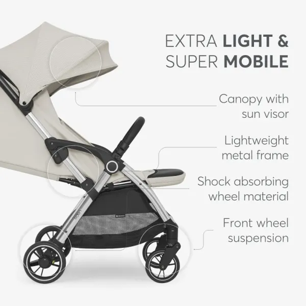 Καρότσι Eden  Autofolding Beige - Kikka Boo