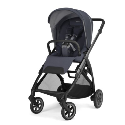 ELECTA STROLLER IRON BLACK ROOFTOP BLUE ELECTA STROLLER IRON BLACK ROOFTOP BLUE