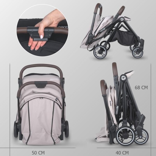 ΚΑΡΟΤΣΙ  Melia Pearl Mist Autofold Sport βυr Coccolle