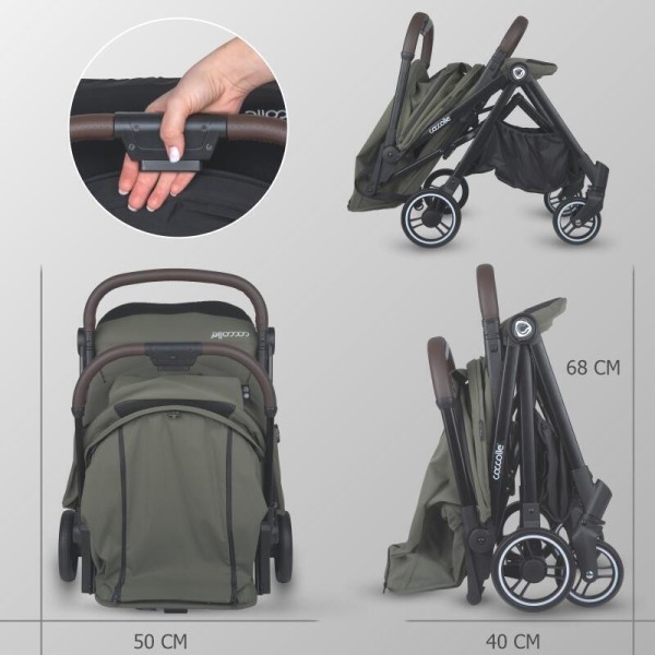 ΚΑΡΟΤΣΙ  Melia Sage Shadow Autofold Sport by Coccolle