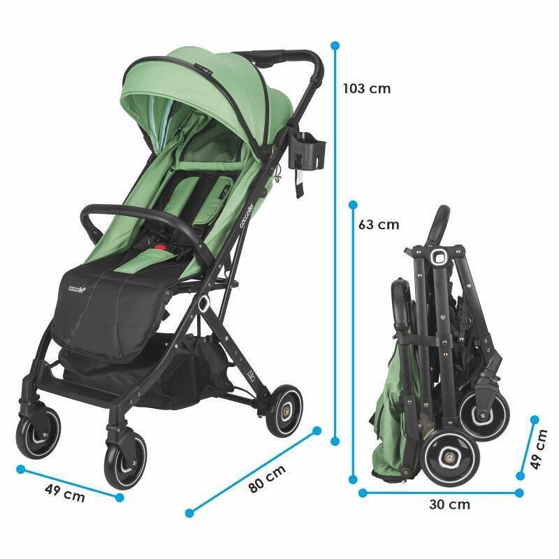 Stroller Coccolle Alla Mistletoe green