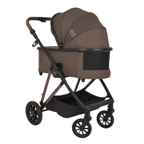 ΠΟΛΥΚΑΡΟΤΣΙ DIONE 3 IN 1 GAIA BROWN 182