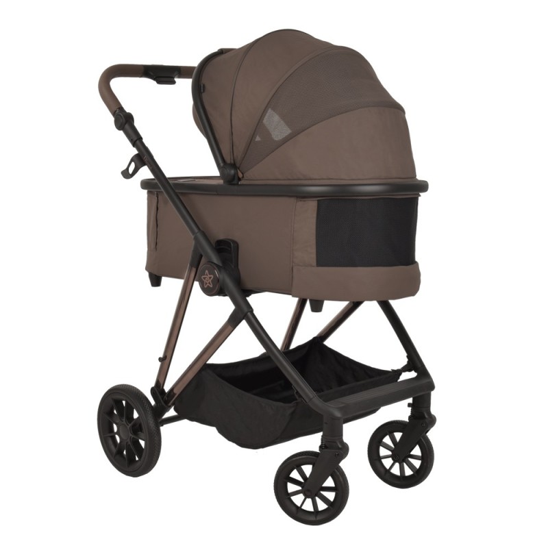 ΠΟΛΥΚΑΡΟΤΣΙ DIONE 3 IN 1 GAIA BROWN 182