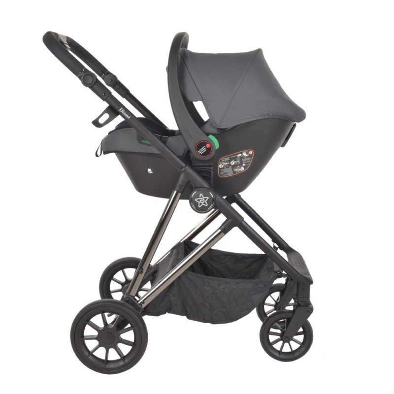 ΠΟΛΥΚΑΡΟΤΣΙ DIONE 3 IN 1 TITANIUM GREY 186