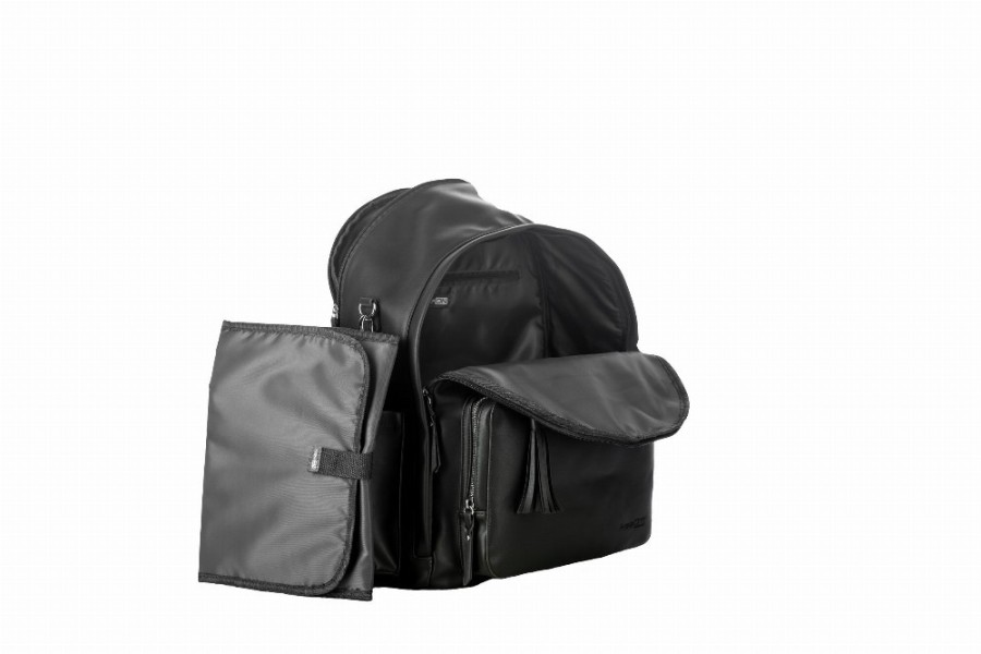 GLAMOUR DARK GREY BACKPACK ΤΣΑΝΤΑ ΑΛΛΑΞΙΕΡΑ ΠΛΑΤΗΣ