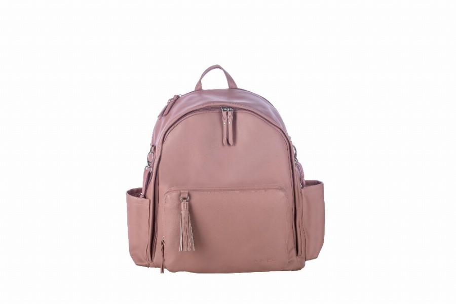 GLAMOUR DUSTY PINK BACKPACK ΤΣΑΝΤΑ ΑΛΛΑΞΙΕΡΑ ΠΛΑΤΗΣ