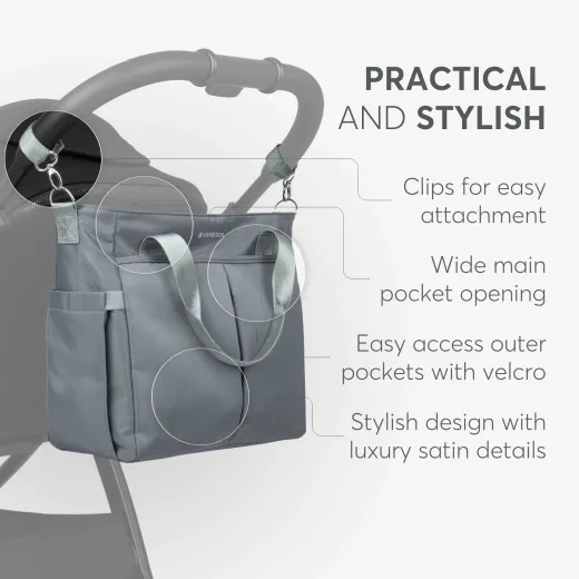 Τσάντα μαμάς Brielle Γκρι