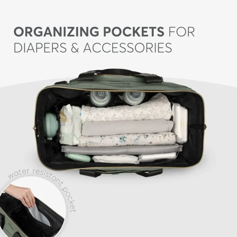 Τσάντα μαμάς Maxi Χακί