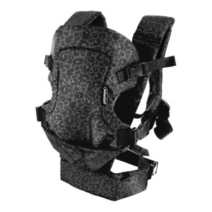 FLIP 4-IN-1 CONVERTIBLE CARRIER LEOPARD COL.BLACK - INFANTINO
