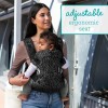 FLIP 4-IN-1 CONVERTIBLE CARRIER LEOPARD COL.BLACK - INFANTINO