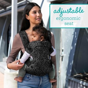 FLIP 4-IN-1 CONVERTIBLE CARRIER LEOPARD COL.BLACK - INFANTINO