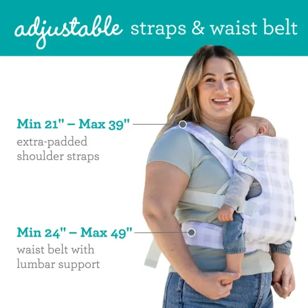 FLIP 4-IN-1 CONVERTIBLE CARRIER GINGHAM (ΚΑΡΌ) - INFANTINO