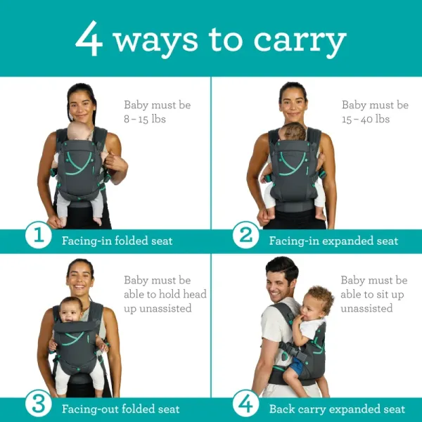 CARRY ON ACTIVE MULTI-POCKET CARRIER - INFANTINO