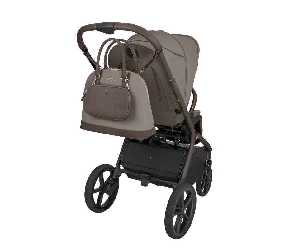Stroller 2in1 Goya Platinum Mocca