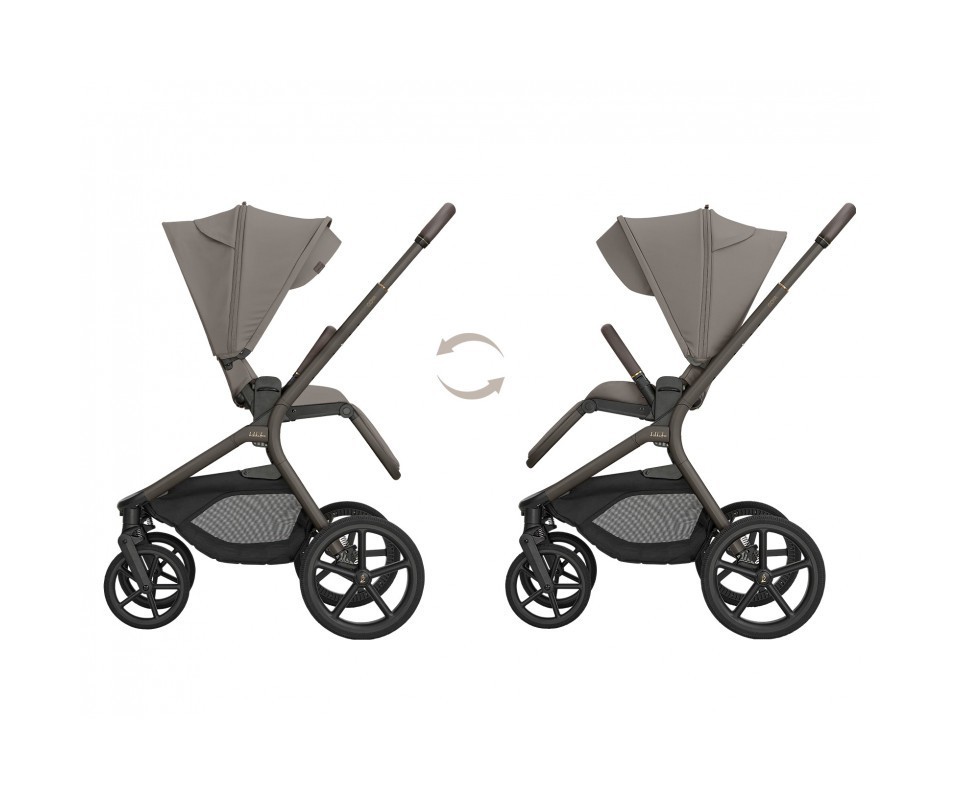 Stroller 2in1 Goya Platinum Mocca