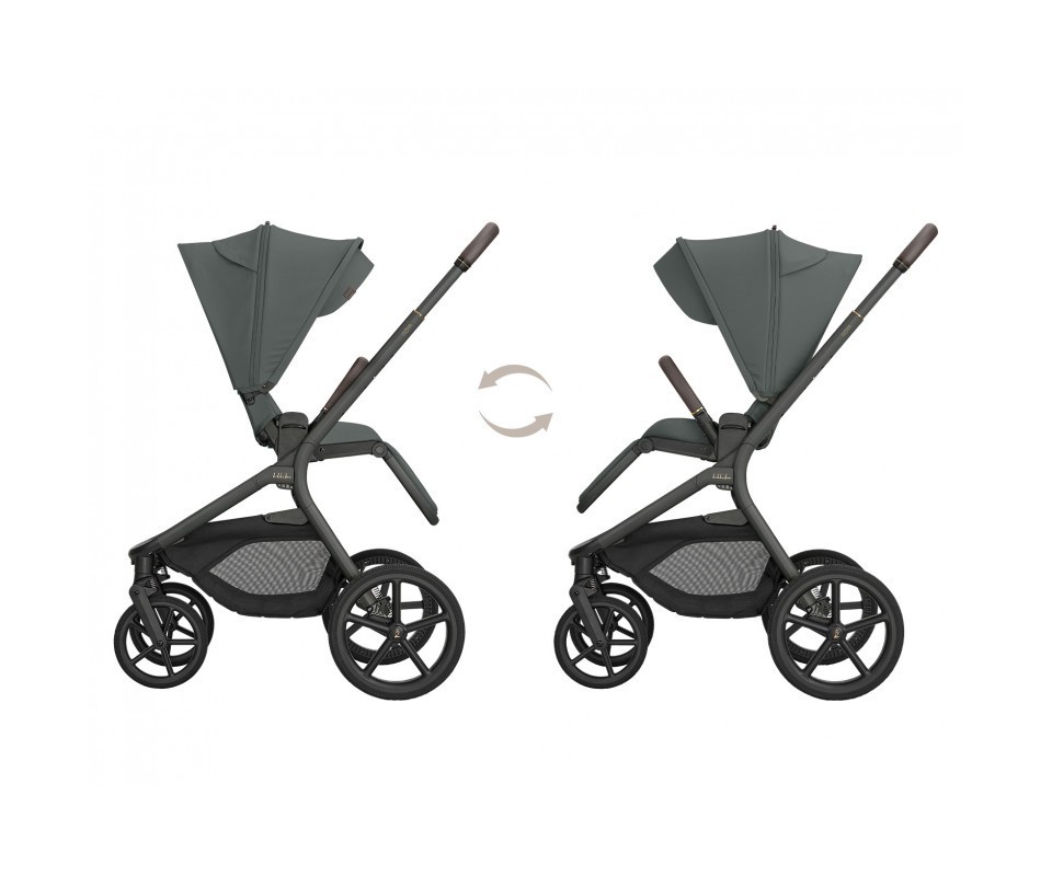 Stroller 2in1 Goya Platinum Olive