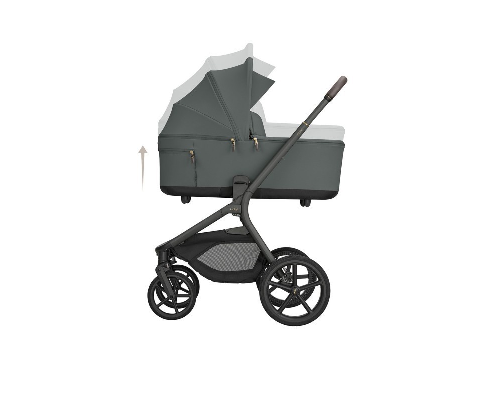 Stroller 2in1 Goya Platinum Olive