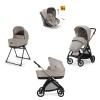 SET 3in1 ELECTA Darwin RECLINE Battery Beige