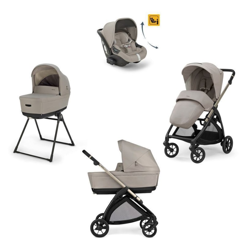 SET 3in1 ELECTA Darwin RECLINE Battery Beige