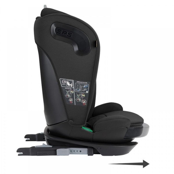 Car seat 100-150 cm i-Wave i-SIZE Noir
