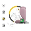 Κάθισμα αυτοκινήτου  JUNIOR FIX 2 PLUS  Pink i-Size 100-150 cm
