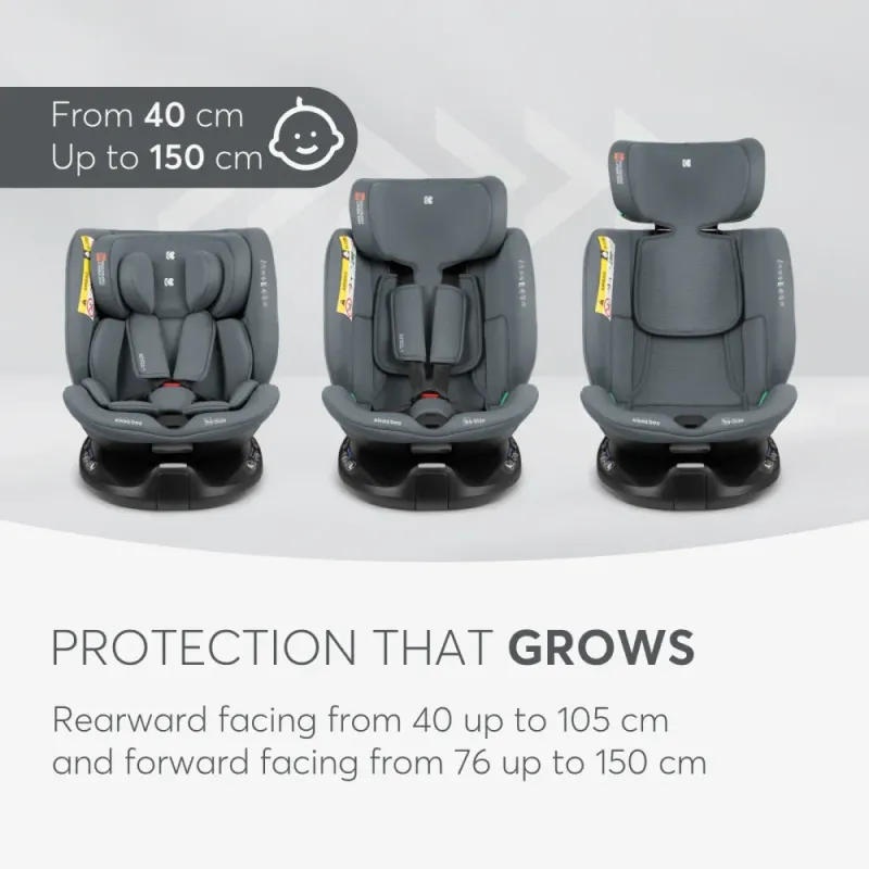 i-TOUR DARK GREY i-SIZE CAR SEAT 40-150cm ΚΑΘΙΣΜΑ ΑΥΤ/ΤΟΥ